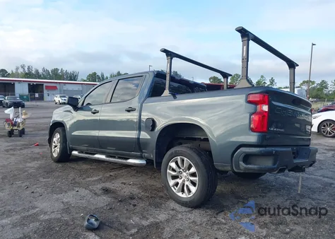 2019 Chevrolet Silverado 1500 Custom из США, поврежденный, VIN 3GCPWBEF4KG227907